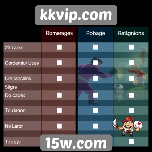 Comparação de jogos populares em kkvip.com