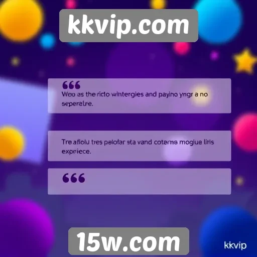 Feedback de usuários sobre a experiência em kkvip.com
